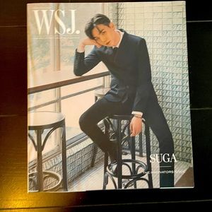 BTS WSJ magazine Suga cover